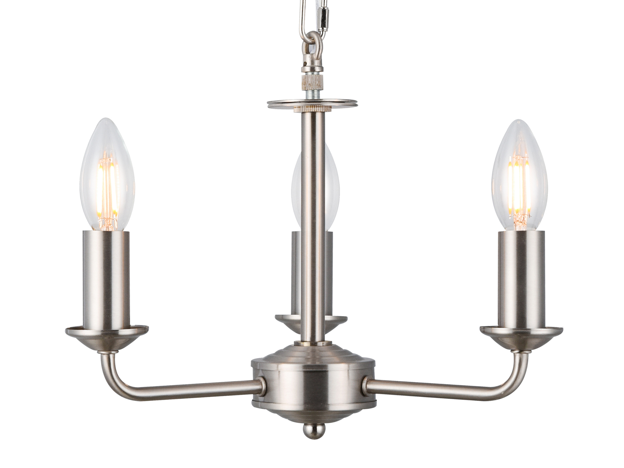 Banyan Pendant 3 Light Satin Nickel D0356  Deco Banyan